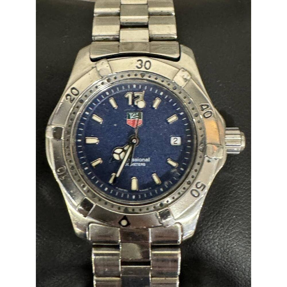 Tag Heuer WK1313 Swiss Sapphire Date Quartz Blue Dial 28mm - VWG 258456